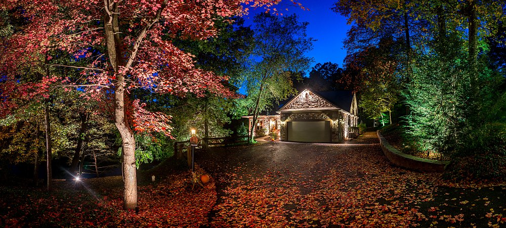 Landscape Lighting::Bring your property's night-time presence to bold life in dramatic colors all year long... Read More SML lights 14